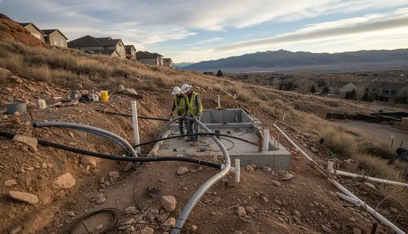 Expert Plumbing Pro - why-hillside-construction-creates-pipe-stress-in-northwest-colorado-springs