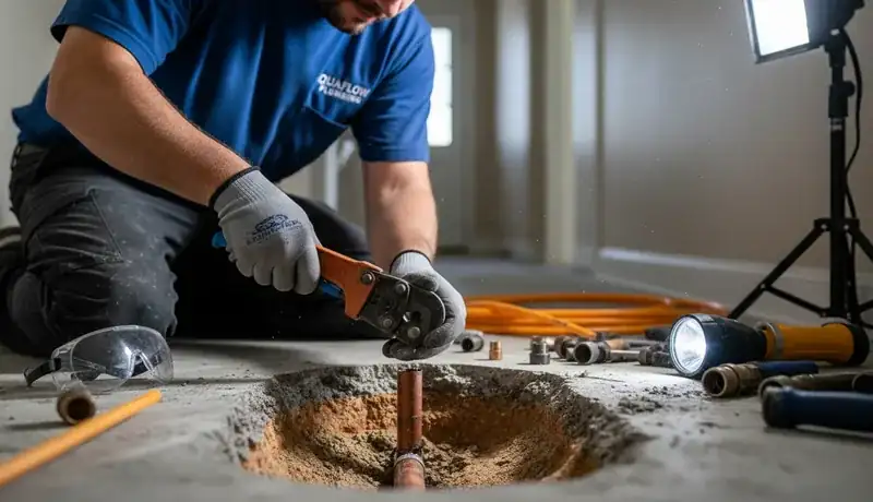 Expert Plumbing Pro - slab-leak-repair